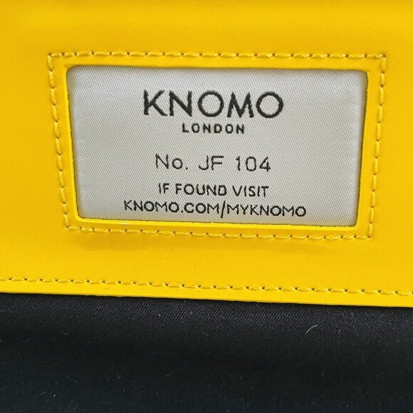 Knomo Knomad Travel Organizer Sleeve iPad Surface Pro Yellow Canvas - Picture 7 of 7